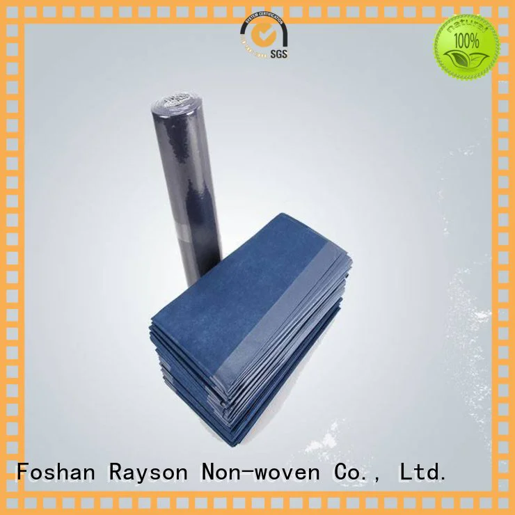 disposable pp non woven fabric manufacturing process color with good price for hospital